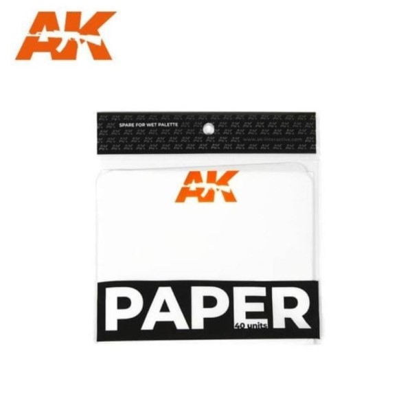 AK Interactive WET PALETTE Replacement Paper